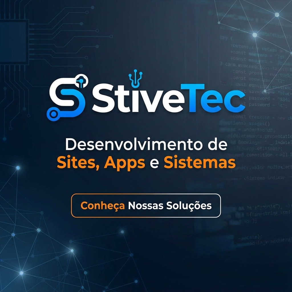 StiveTec - Desenvolvimento de Sites, Apps e Sistemas